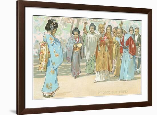 Scene from Madame Butterfly-null-Framed Premium Giclee Print