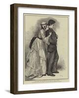 Scene from Man and Wife, at the Prince of Wales's Theatre-null-Framed Giclee Print