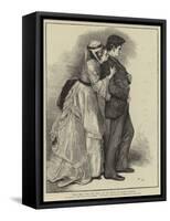 Scene from Man and Wife, at the Prince of Wales's Theatre-null-Framed Stretched Canvas