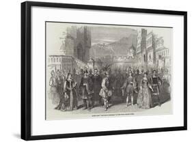 Scene from Matilde Di Shabran, at the Royal Italian Opera-null-Framed Giclee Print