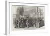 Scene from Matilde Di Shabran, at the Royal Italian Opera-null-Framed Giclee Print