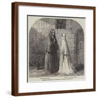 Scene from Measure for Measure, at Sadler's Wells Theatre-null-Framed Giclee Print