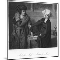 Scene from Measure for Measure-August Spiess-Mounted Giclee Print