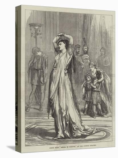 Scene from Medea in Corinth, at the Lyceum Theatre-David Henry Friston-Stretched Canvas