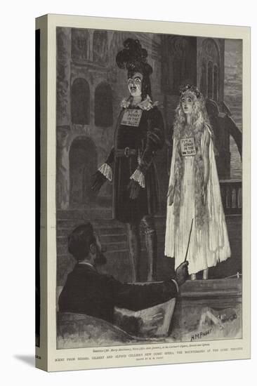Scene from Messers Gilbert and Alfred Cellier's New Comic Opera-Henry Marriott Paget-Stretched Canvas