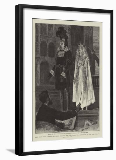 Scene from Messers Gilbert and Alfred Cellier's New Comic Opera-Henry Marriott Paget-Framed Giclee Print