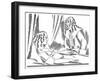 Scene from Moll Flanders, 1929-John Austen-Framed Giclee Print