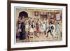 Scene from Mozart's Opera the Marriage of Figaro, 1786-null-Framed Giclee Print