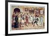 Scene from Mozart's Opera the Marriage of Figaro, 1786-null-Framed Giclee Print