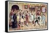Scene from Mozart's Opera the Marriage of Figaro, 1786-null-Framed Stretched Canvas