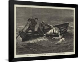 Scene from Mr Charles Reade's New Drama, The Scuttled Ship, at the Olympic Theatre-Arthur Hopkins-Framed Giclee Print