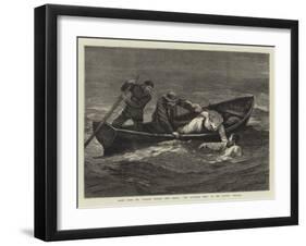 Scene from Mr Charles Reade's New Drama, The Scuttled Ship, at the Olympic Theatre-Arthur Hopkins-Framed Giclee Print