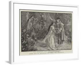 Scene from Mr Mackenzie's New Opera, The Troubadour-Charles Joseph Staniland-Framed Giclee Print