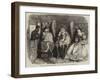 Scene from Mr Woodin's Entertainment, Elopement Extraordinary, at the Polygraphic Hall-null-Framed Giclee Print