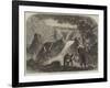 Scene from Never Too Late to Mend, at the Princess's Theatre-null-Framed Giclee Print