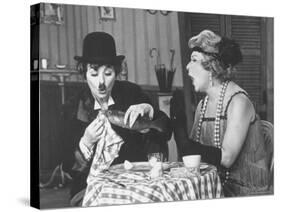 Scene from New Year's Program with Lucille Ball and Vivian Vance-Ralph Crane-Stretched Canvas