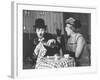 Scene from New Year's Program with Lucille Ball and Vivian Vance-Ralph Crane-Framed Premium Photographic Print