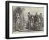 Scene from Old Soldiers at the Strand Theatre-David Henry Friston-Framed Premium Giclee Print