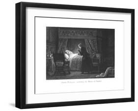 Scene from Old St Paul's by William Harrison Ainsworth, 1855-John Franklin-Framed Giclee Print