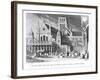 Scene from Old St Paul's by William Harrison Ainsworth, 1855-John Franklin-Framed Giclee Print