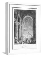 Scene from Old St Paul's by William Harrison Ainsworth, 1855-John Franklin-Framed Giclee Print