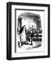 Scene from Oliver Twist by Charles Dickens, 1836-James Mahoney-Framed Giclee Print