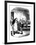 Scene from Oliver Twist by Charles Dickens, 1836-James Mahoney-Framed Giclee Print