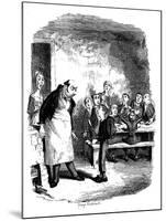 Scene from Oliver Twist by Charles Dickens, 1836-James Mahoney-Mounted Giclee Print