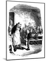 Scene from Oliver Twist by Charles Dickens, 1836-James Mahoney-Mounted Giclee Print