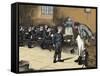 Scene from Oliver Twist by Charles Dickens, 1836-James Mahoney-Framed Stretched Canvas