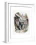 Scene from Oliver Twist by Charles Dickens, 1837-1839-George Cruikshank-Framed Giclee Print