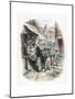 Scene from Oliver Twist by Charles Dickens, 1837-1839-George Cruikshank-Mounted Giclee Print