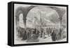 Scene from Othello at the Princess Theatre, the Town and Harbour of Cyprus-null-Framed Stretched Canvas