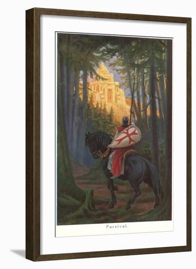 Scene from Parsifal-null-Framed Art Print