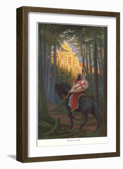 Scene from Parsifal-null-Framed Art Print