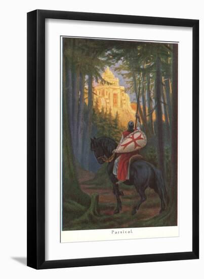 Scene from Parsifal-null-Framed Art Print