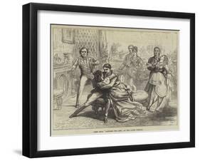 Scene from Partners for Life, at the Globe Theatre-David Henry Friston-Framed Giclee Print