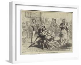 Scene from Partners for Life, at the Globe Theatre-David Henry Friston-Framed Giclee Print