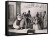 Scene from Performance of Old Goriot, from Novel by Honore' De Balzac-Frederick Calvert-Framed Stretched Canvas