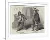 Scene from Presented at Court, at the Haymarket Theatre-null-Framed Giclee Print