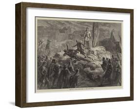 Scene from Richard Coeur De Lion, at Drury Lane Theatre-David Henry Friston-Framed Giclee Print