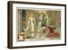 Scene from Richard Wagner's Opera Lohengrin-null-Framed Giclee Print