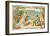 Scene from Richard Wagner's Opera Lohengrin-null-Framed Giclee Print