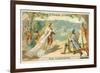 Scene from Richard Wagner's Opera Lohengrin-null-Framed Giclee Print