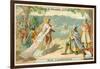 Scene from Richard Wagner's Opera Lohengrin-null-Framed Giclee Print