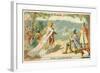 Scene from Richard Wagner's Opera Lohengrin-null-Framed Giclee Print