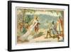 Scene from Richard Wagner's Opera Lohengrin-null-Framed Giclee Print