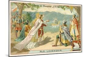 Scene from Richard Wagner's Opera Lohengrin-null-Mounted Giclee Print