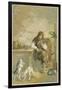 Scene from Robinson Crusoe by Daniel Defoe, 1892-John Dawson Watson-Framed Giclee Print