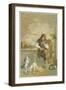 Scene from Robinson Crusoe by Daniel Defoe, 1892-John Dawson Watson-Framed Giclee Print